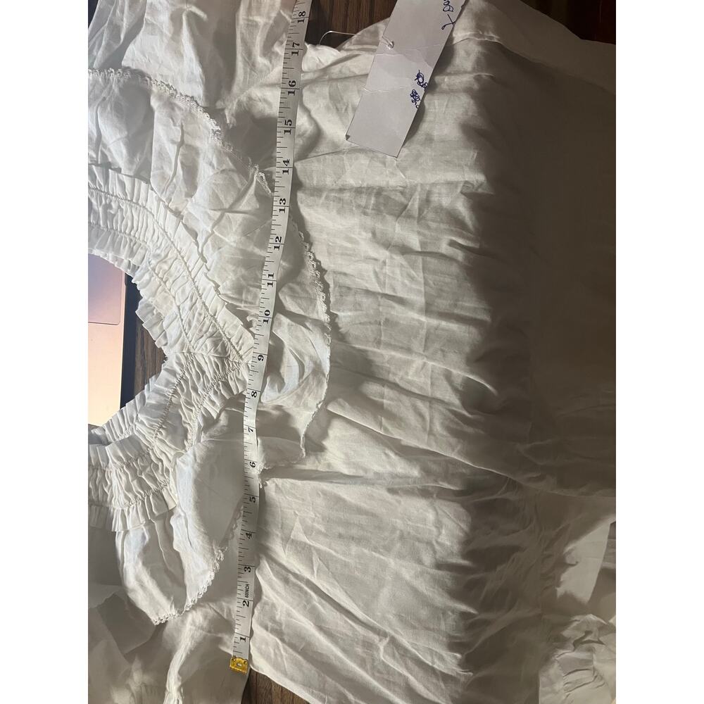 Anthropologie Cleobella Women’s Mini Dress Size S Ruffle Romantic Cottagecore - Picture 7 of 9